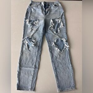 BDG Destroyed Mom High Rise Jeans